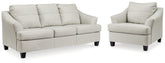 Diamond Furniture - Ashley Furniture - Genoa Sofa and Oversized Chair - Sofa and Oversized Chair - 47704U7