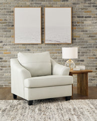 Diamond Furniture - Ashley Furniture - Genoa Oversized Chair - Chair and a Half - 4770423