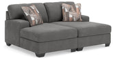 Diamond Furniture - Ashley Furniture - Clarington 2-Piece Super Chaise - RAF 2-Piece Super Chaise - PC48405S4