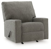 Diamond Furniture - Ashley Furniture - Clarington Recliner - Rocker Recliner / Greystone - PC4840525