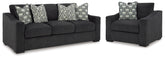 Diamond Furniture - Ashley Furniture - Wryenlynn Sofa and Oversized Chair - Sofa and Oversized Chair - 49405U4