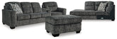 Diamond Furniture - Ashley Furniture - Lonoke 2-Piece Sectional, Oversized Chair and Ottoman - 2-Piece Sectional, Oversized Chair and Ottoman - 50504U6