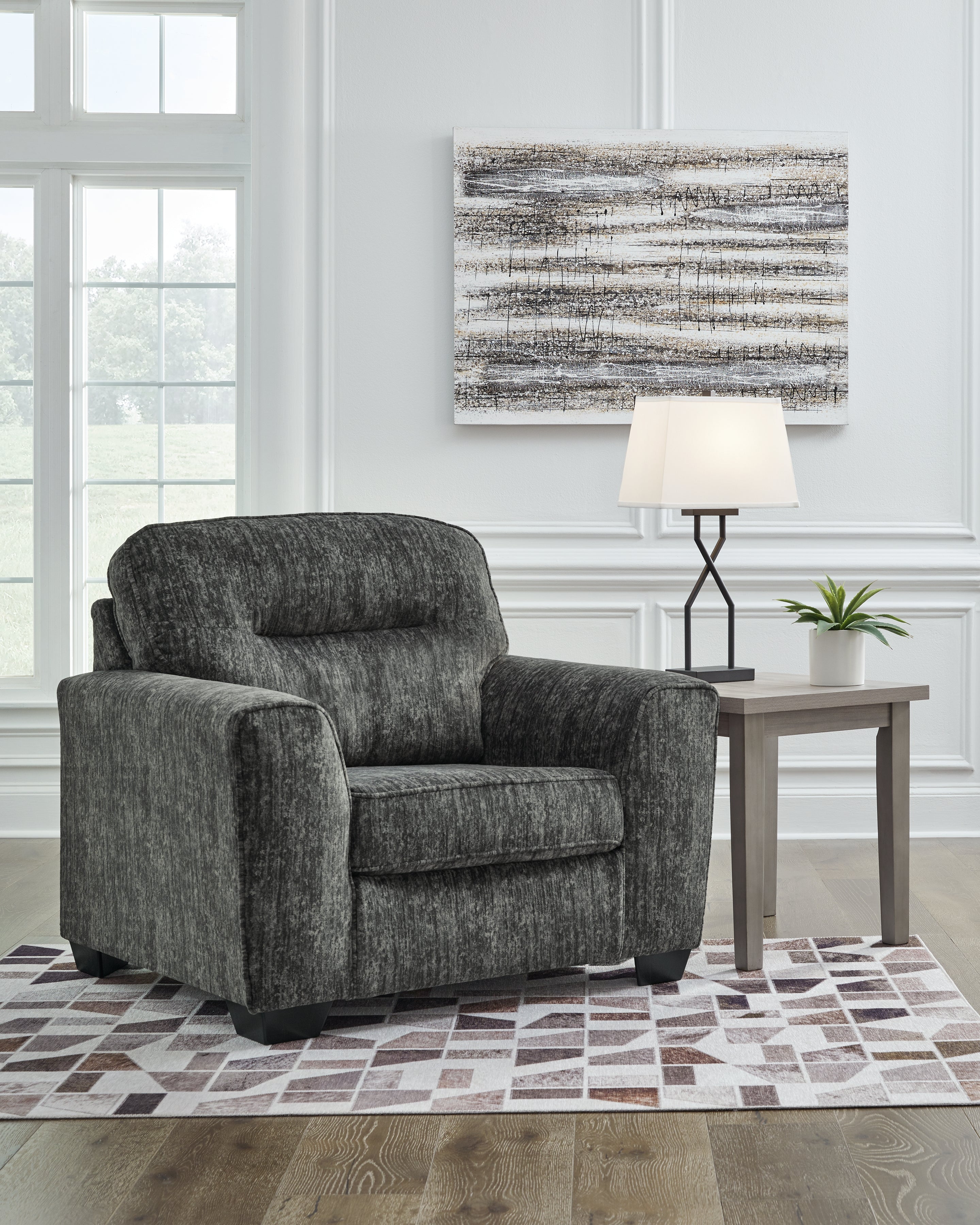 Diamond Furniture - Ashley Furniture - Lonoke Oversized Chair - Chair and a Half - 5050423