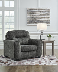 Diamond Furniture - Ashley Furniture - Lonoke Oversized Chair - Chair and a Half - 5050423