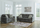 Diamond Furniture - Ashley Furniture - Lonoke Sofa and Loveseat - Sofa and Loveseat - 50504U1