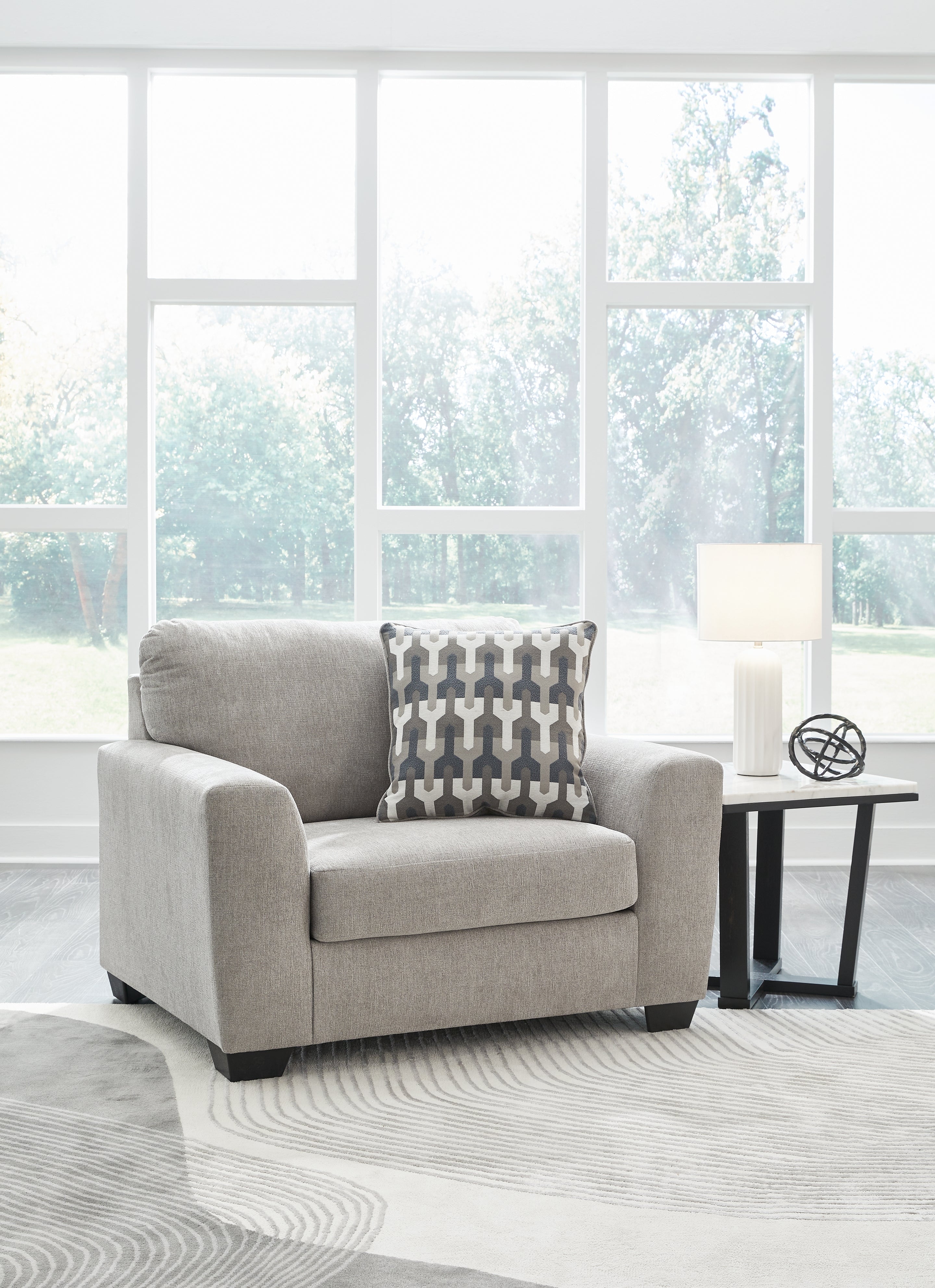 Diamond Furniture - Ashley Furniture - Avenal Park Oversized Chair - Chair and a Half - 5080523
