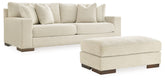 Diamond Furniture - Ashley Furniture - Maggie Sofa and Ottoman - Sofa and Ottoman - 52003U5