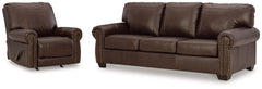 Diamond Furniture - Ashley Furniture - Colleton Sofa and Recliner - Sofa and Recliner - 52107U2
