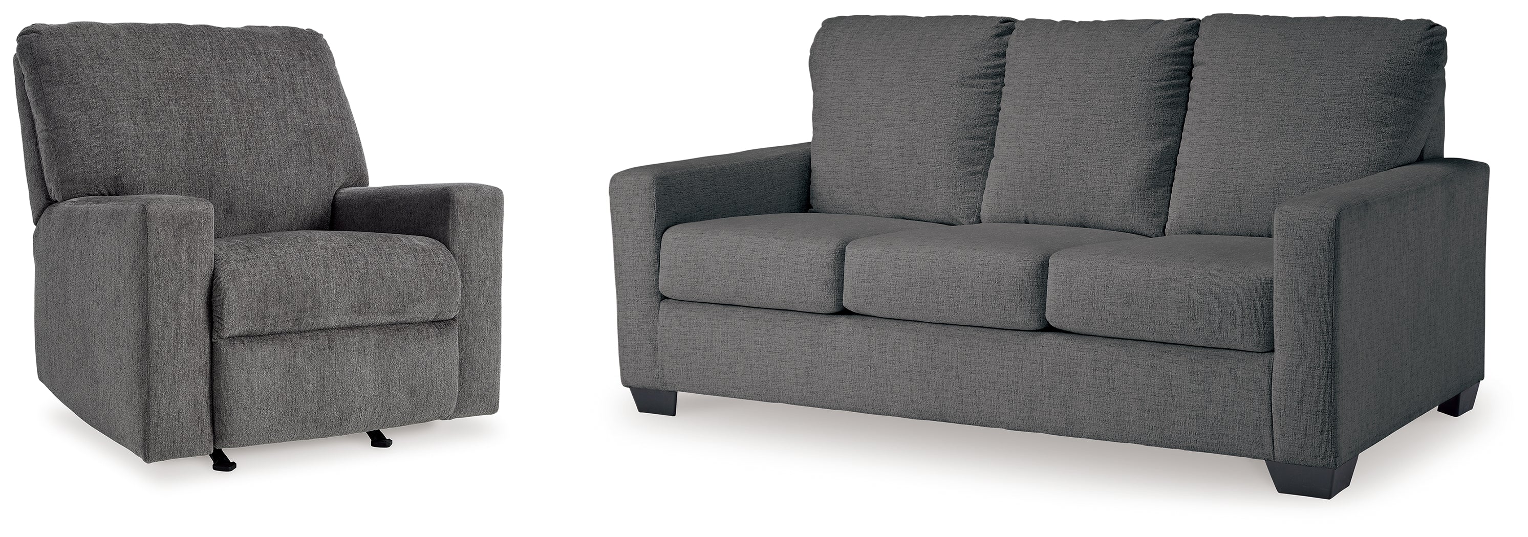 Diamond Furniture - Ashley Furniture - Rannis Full Sofa Sleeper and Recliner - Full Sofa Sleeper and Recliner - 53602U1