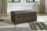 Diamond Furniture - Ashley Furniture - Aylesworth Ottoman - Ottoman - 5370214