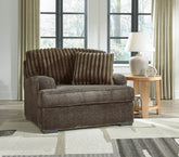 Diamond Furniture - Ashley Furniture - Aylesworth Oversized Chair - Chair and a Half - 5370223