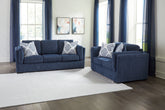 Diamond Furniture - Ashley Furniture - Evansley Sofa and Loveseat - Sofa and Loveseat - 54502U2