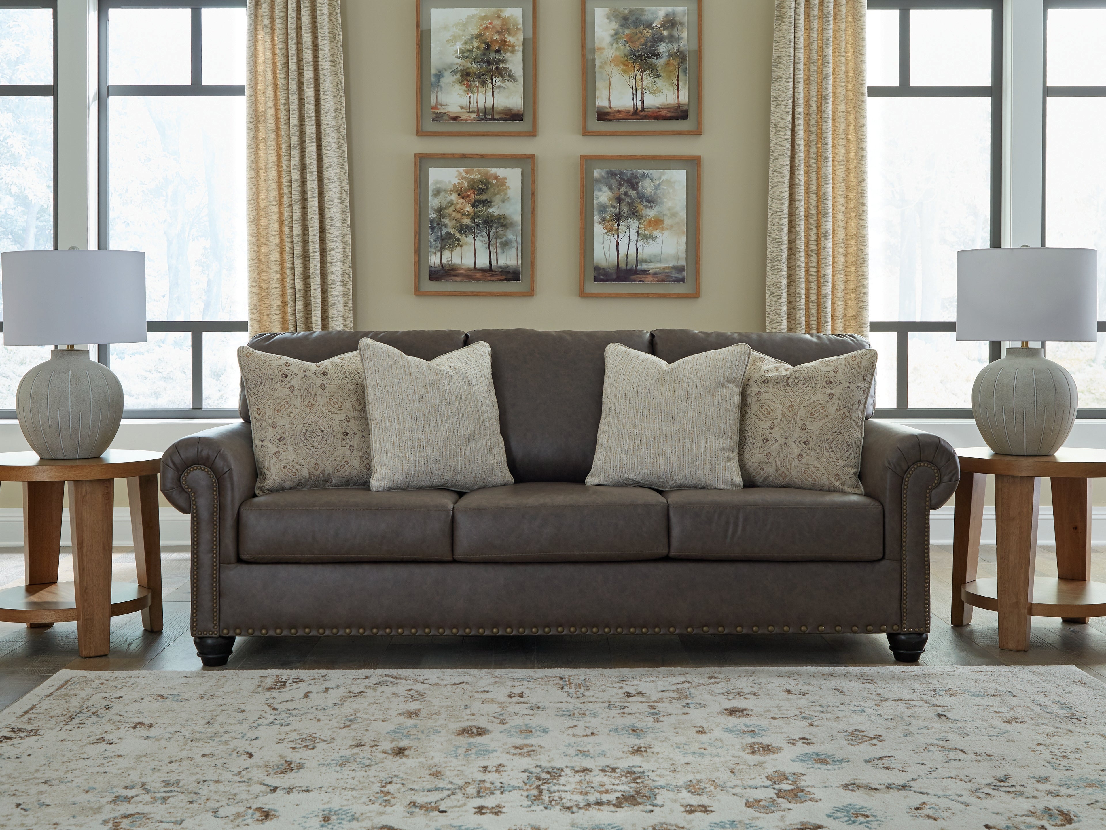 Diamond Furniture - Ashley Furniture - Roxmere Sofa - Sofa - 5550338