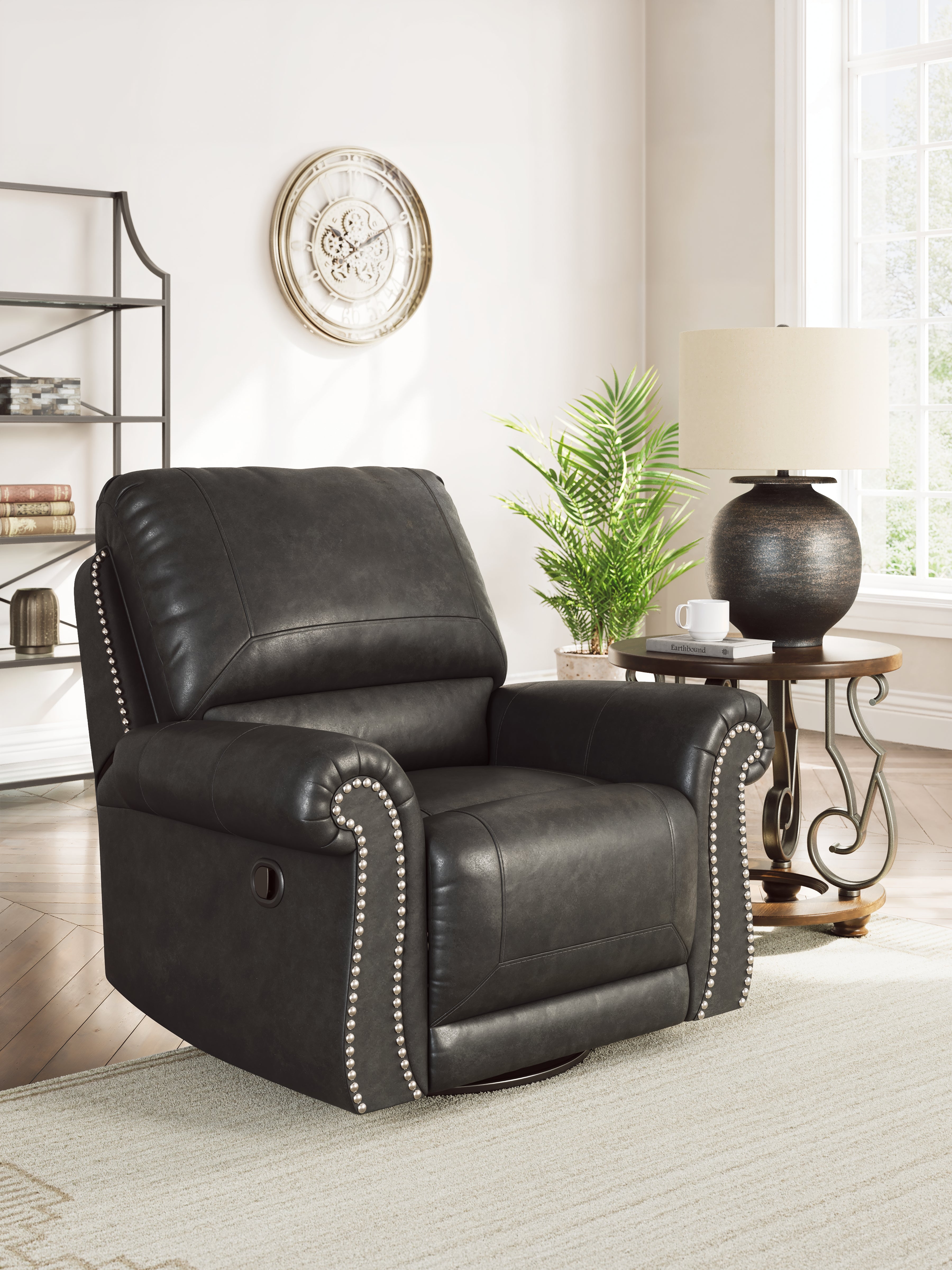 Diamond Furniture - Ashley Furniture - Chasemore Swivel Glider Recliner - Swivel Glider Recliner - PC5590361