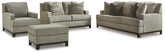 Diamond Furniture - Ashley Furniture - Kaywood Sofa, Loveseat, Chair and Ottoman - Sofa, Loveseat, Chair and Ottoman - 56303U4