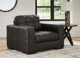 Diamond Furniture - Ashley Furniture - Luigi Oversized Chair - Chair and a Half - 5650623