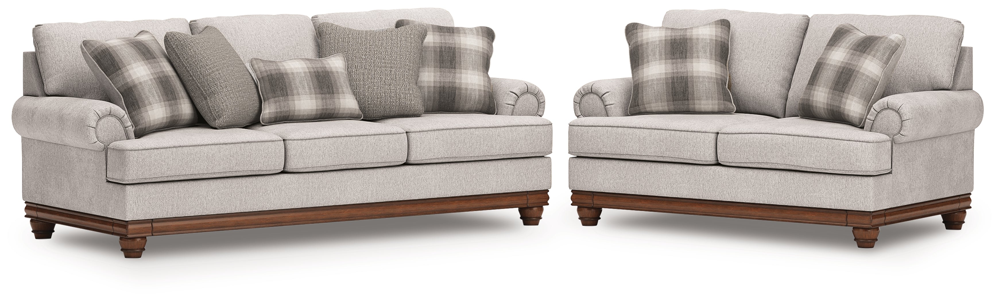 Diamond Furniture - Ashley Furniture - Clearbrooke Sofa and Loveseat - Sofa and Loveseat - PC56803U3
