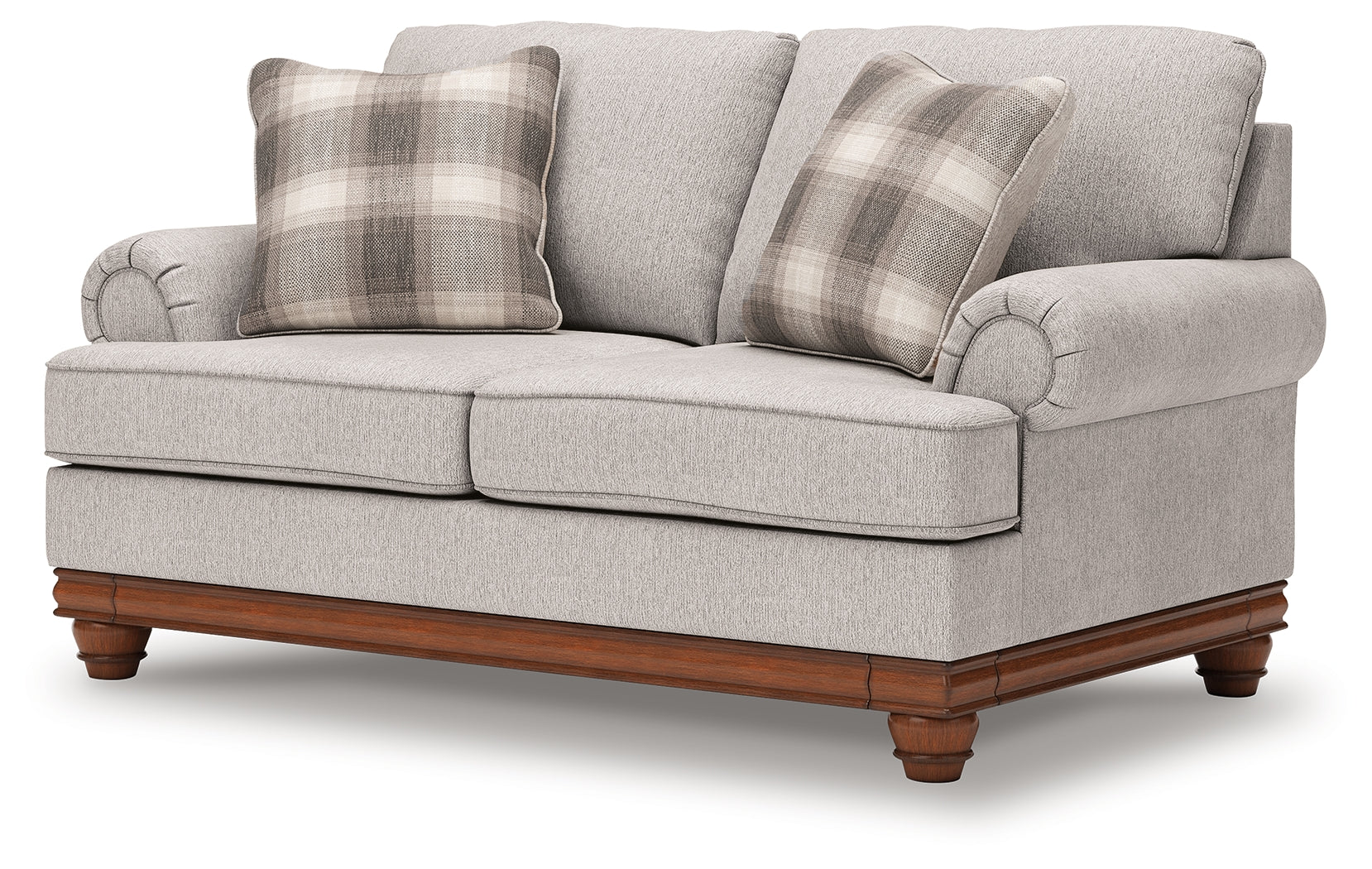 Diamond Furniture - Ashley Furniture - Clearbrooke Loveseat - Loveseat / Sandstone - PC5680335