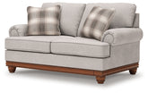 Diamond Furniture - Ashley Furniture - Clearbrooke Loveseat - Loveseat / Sandstone - PC5680335