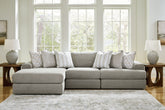 Diamond Furniture - Ashley Furniture - Avaliyah 3-Piece Sectional with Chaise - RAF 3-Piece Sectional with Chaise - 58103S3