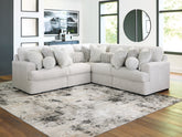 Diamond Furniture - Ashley Furniture - Cuddle Plush 5-Piece Sectional - RAF 5-Piece Sectional - PC59106S2