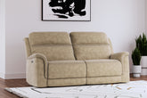 Diamond Furniture - Ashley Furniture - Next-Gen DuraPella Power Reclining Sofa - 2 Seat PWR REC Sofa ADJ HDREST - 5930247