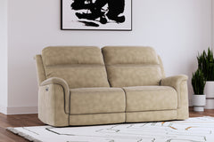 Diamond Furniture - Ashley Furniture - Next-Gen DuraPella Power Reclining Sofa - 2 Seat PWR REC Sofa ADJ HDREST - 5930247