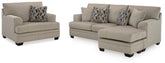 Diamond Furniture - Ashley Furniture - Stonemeade Sofa Chaise and Oversized Chair - Sofa Chaise and Oversized Chair - 59504U6