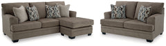 Diamond Furniture - Ashley Furniture - Stonemeade Sofa Chaise and Loveseat - Sofa Chaise and Loveseat - 59505U9