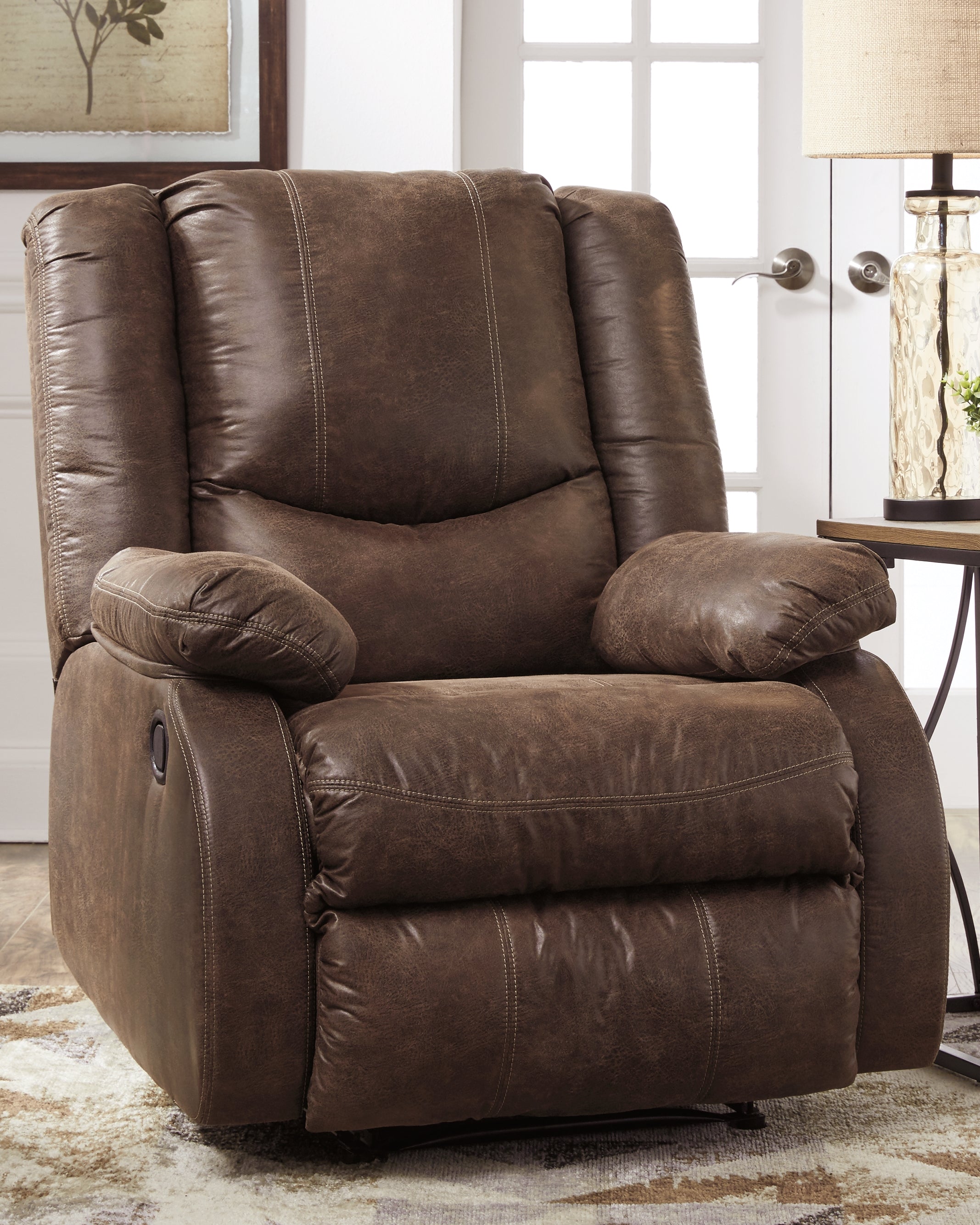Diamond Furniture - Ashley Furniture - Bladewood Recliner - Zero Wall Recliner - 6030529