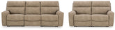 Diamond Furniture - Ashley Furniture - Next-Gen Durapella 3-Piece Sectional Sofa and 2-Piece Sectional Loveseat - 3-Piece Sectional Sofa and 2-Piece Sectional Loveseat - 61004S9