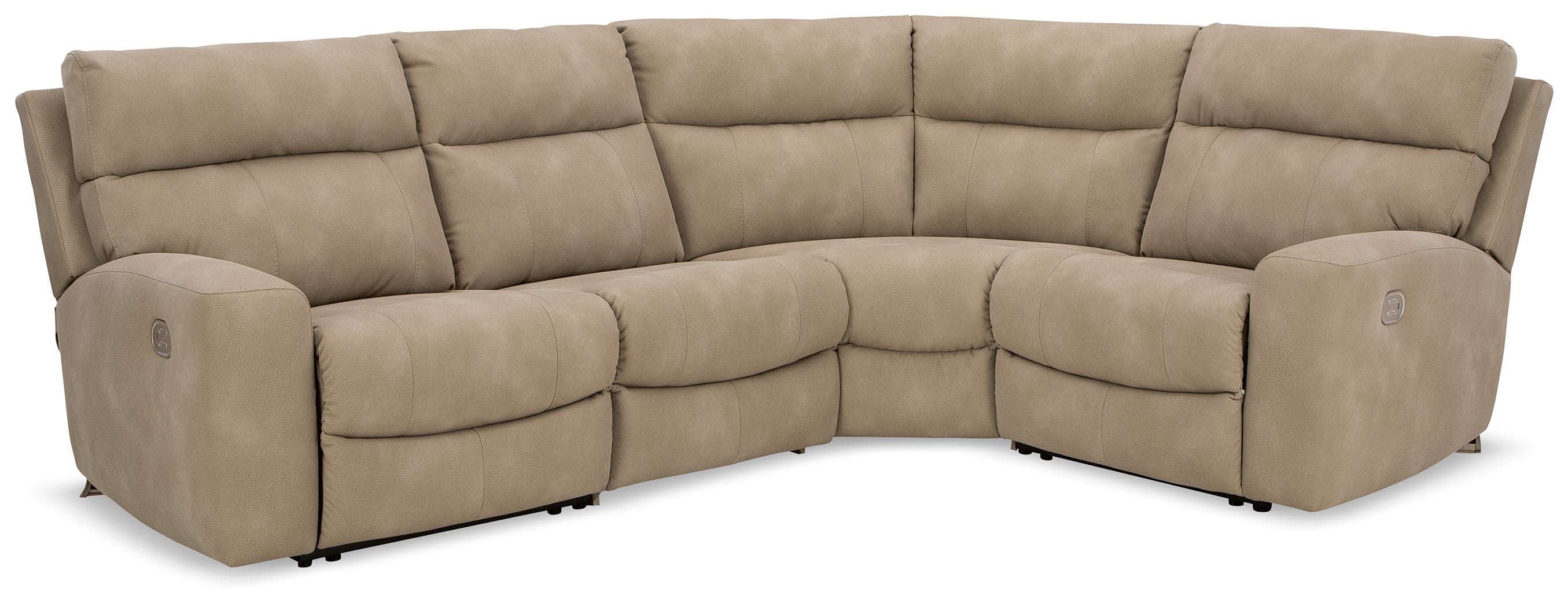 Diamond Furniture - Ashley Furniture - Next-Gen DuraPella 4-Piece Power Reclining Sectional - 4-Piece Power Reclining Sectional - 61004S4