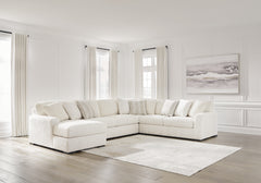 Diamond Furniture - Ashley Furniture - Chessington 4-Piece Sectional with Chaise - RAF 4-Piece Sectional with Chaise - 61904S3