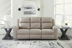 Diamond Furniture - Ashley Furniture - Lavenhorne Reclining Sofa with Drop Down Table - REC Sofa w/Drop Down Table - 6330789