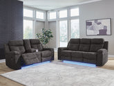 Diamond Furniture - Ashley Furniture - Brysonview Reclining Sofa and Loveseat - Reclining Sofa and Loveseat - 63605U1