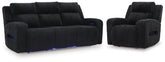 Diamond Furniture - Ashley Furniture - Forest Lake Power Reclining Sofa and Power Recliner - Power Reclining Sofa and Power Recliner - PC64202U2