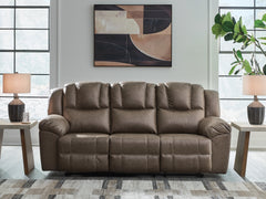 Diamond Furniture - Ashley Furniture - Lowilla Reclining Sofa - Reclining Sofa - PC6450688