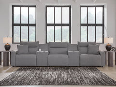 Diamond Furniture - Ashley Furniture - Modmax II 5-Piece Power Reclining Sectional with Consoles - 5-Piece Power Reclining Sectional with Consoles - 65906S14