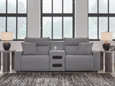 Diamond Furniture - Ashley Furniture - Modmax II 3-Piece Power Reclining Sectional with Audio Console - 3-Piece Power Reclining Sectional with Audio Console - 65906S2