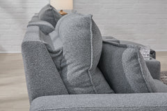 ModMax II 6-Piece Reclining Sectional with Chaise and Audio Console