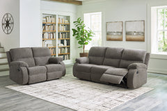 Diamond Furniture - Ashley Furniture - Scranto Reclining Sofa and Loveseat - Reclining Sofa and Loveseat - 66502U1