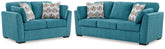 Diamond Furniture - Ashley Furniture - Keerwick Queen Sofa Sleeper and Loveseat - Queen Sofa Sleeper and Loveseat - 67507U8