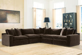 Diamond Furniture - Ashley Furniture - Maxton Heights 5-Piece Sectional - RAF 5-Piece Sectional - 67807S4