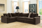 Diamond Furniture - Ashley Furniture - Maxton Heights 4-Piece Sectional - RAF 4-Piece Sectional - 67807S3