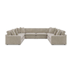 Diamond Furniture - Ashley Furniture - Maxton Heights 8-Piece Sectional - RAF 8-Piece Sectional - 67808S5