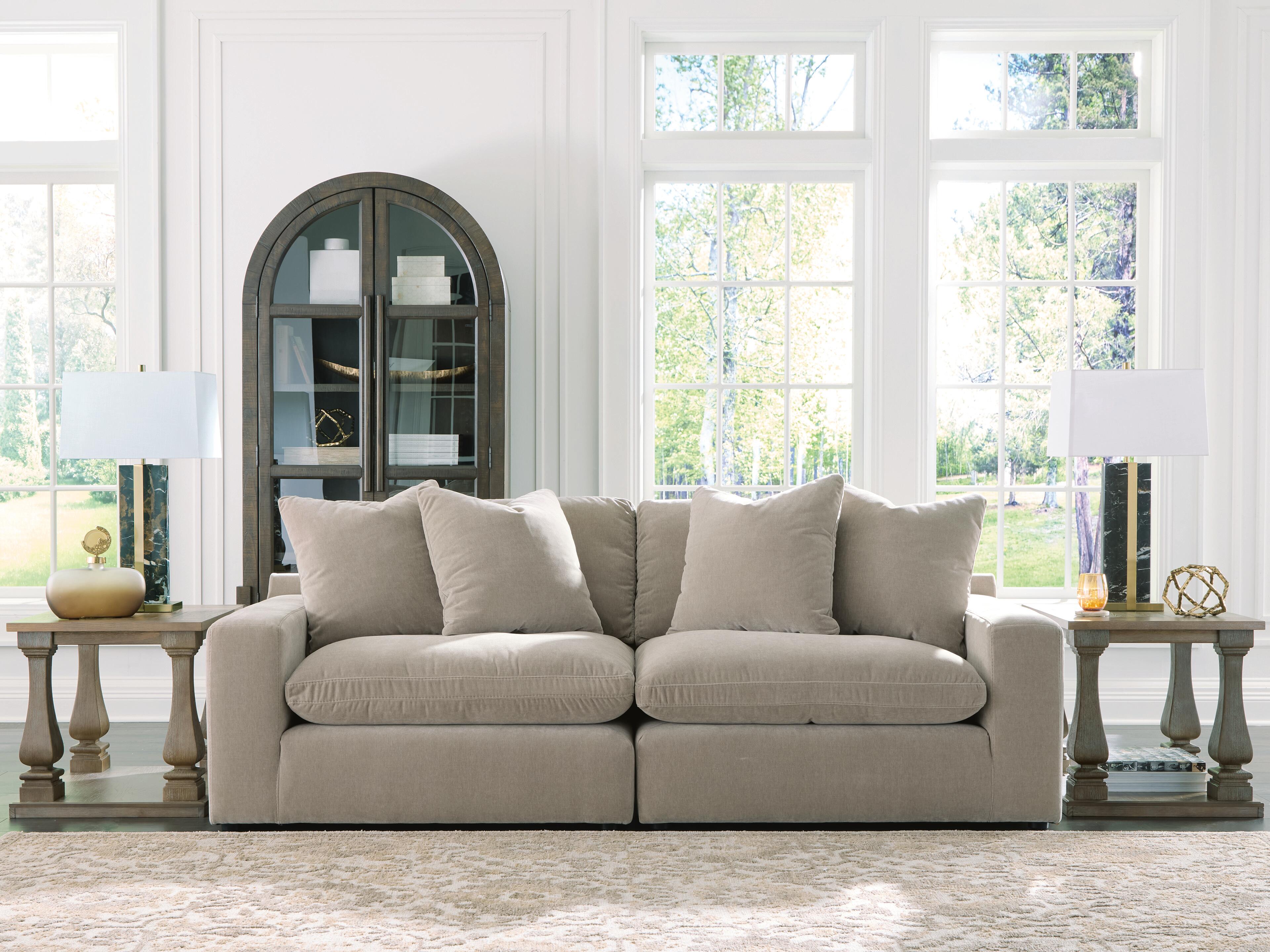 Diamond Furniture - Ashley Furniture - Maxton Heights 2-Piece Sectional Sofa - RAF 2-Piece Sectional Sofa - 67808S1