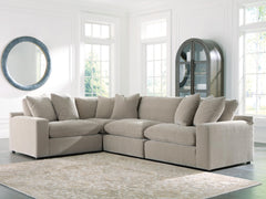 Diamond Furniture - Ashley Furniture - Maxton Heights 4-Piece Sectional - RAF 4-Piece Sectional / Pebble - 67808S3