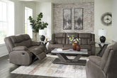 Diamond Furniture - Ashley Furniture - First Base Reclining Sofa, Loveseat and Recliner - Reclining Sofa, Loveseat and Recliner - 68804U2