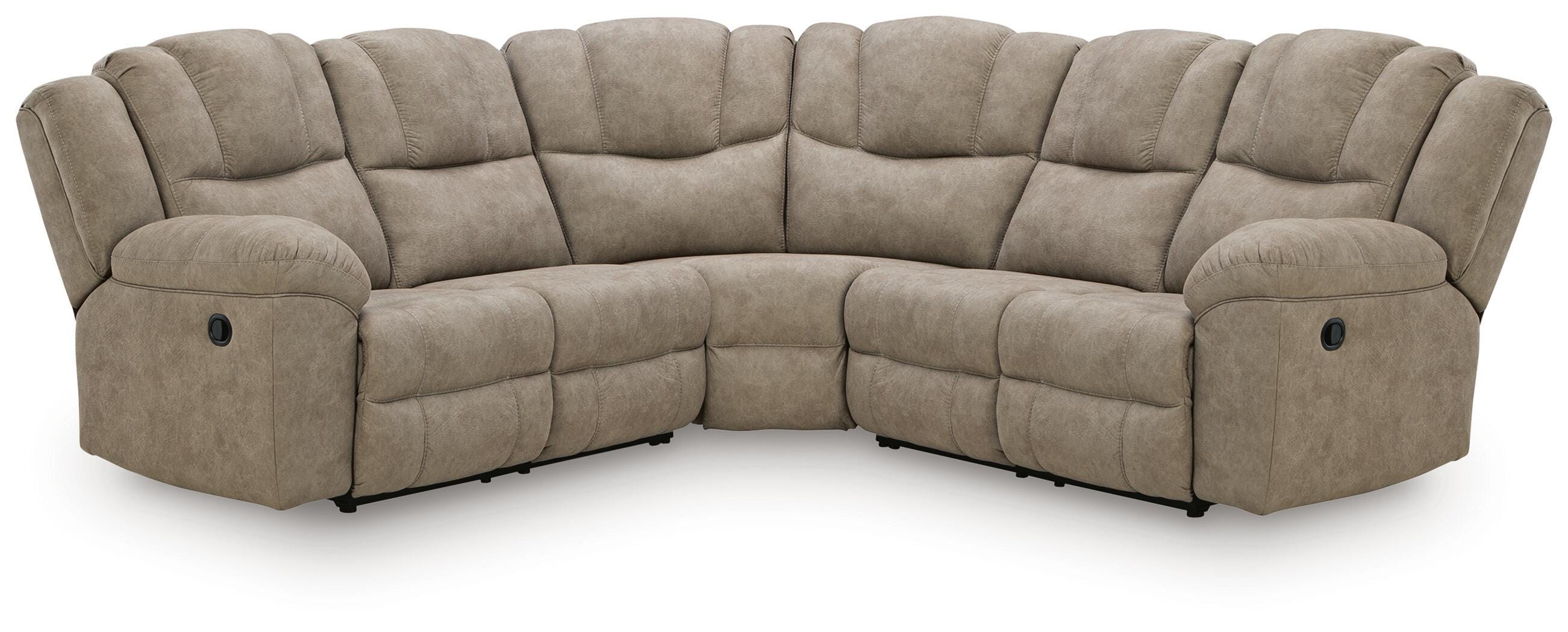 Diamond Furniture - Ashley Furniture - Pearce-Pike 3-Piece Reclining Sectional - 3-Piece Reclining Sectional - PC69205S4