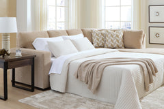 Diamond Furniture - Ashley Furniture - Bridgepoint 2-Piece Sleeper Sectional with Chaise - 2-Piece Sleeper Sectional with Chaise - PC69507S5